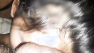 Little sister blows penis and cum when we are alone, even rim job
