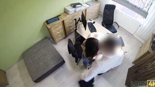 LOAN4K. Tattoo artist has anal sex to got the cash