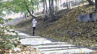 Sunlight Sparkles Off This Outside Piss Stream