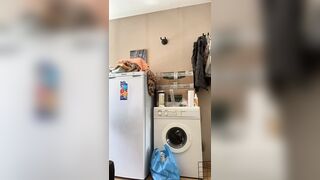 While washing, I found my lucky bra and decided to try it on