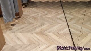 I pull out my penis inside front of women into outside dressing room