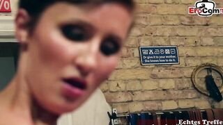 GERMAN SHORT HAIR PERFORMER mom SCREWED INTO SHOPPING CENTER