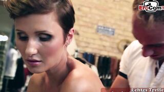 GERMAN SHORT HAIR PERFORMER mom SCREWED INTO SHOPPING CENTER