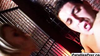 LICENSED TO BLOW - Renee Richards bondage hubby 3 way Amy Anderssen