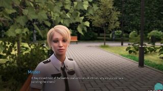 COLLEGE TIED #32 - Outdoors head inside the park
