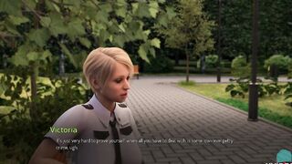 COLLEGE TIED #32 - Outdoors head inside the park