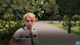 COLLEGE TIED #32 - Outdoors head inside the park