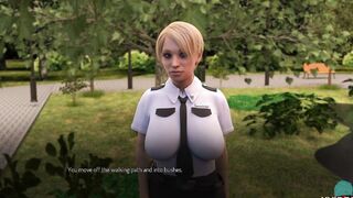 COLLEGE TIED #32 - Outdoors head inside the park