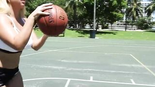 Big Titted Sports sluts Nina Kayy Ride A Huge Butt Dick Like A Champ!