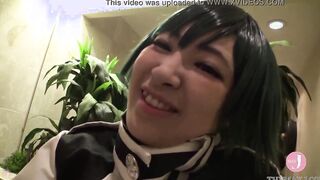 [Hentai Cosplay] Concealed Met with a Perfect women inside Costume Play. She give a passionate fellatio with her body lit up by electric masturbation. - intro