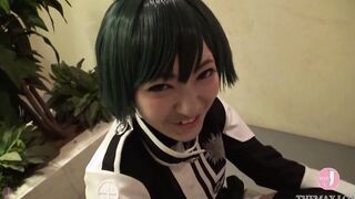 [Hentai Cosplay] Concealed Met with a Perfect women inside Costume Play. She give a passionate fellatio with her body lit up by electric masturbation. - intro