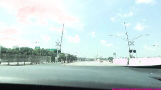 Super Sexy Angel Flew Cross country for her first porn video