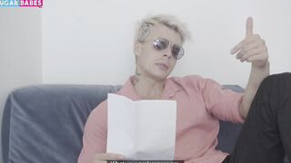 The casting of Turkish cunt with mouth Emine from Turkey