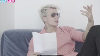 The casting of Turkish cunt with mouth Emine from Turkey