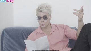 The casting of Turkish cunt with mouth Emine from Turkey