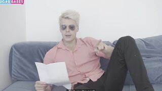 The casting of Turkish cunt with mouth Emine from Turkey
