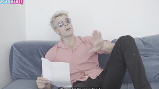 The casting of Turkish cunt with mouth Emine from Turkey