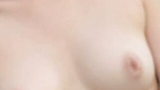 there is a blonde who fucks her snatch alone with sex toys