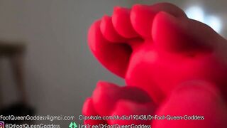 Red Lit Bandaged Soles Part one