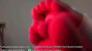 Red Lit Bandaged Soles Part one