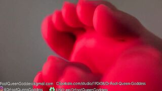 Red Lit Bandaged Soles Part one