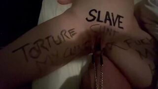 Sub Nikki, humiliated and degraded