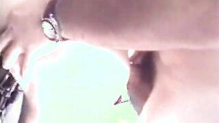 Turned On Beauty moans as she gets her adorable vagina pounded by a penis