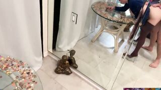 Stepmom has her titted out and wants to pounded into the living room (pov)