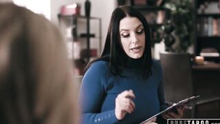 innocent taboo dyke therapist manipulates patients inside b. and switch sex