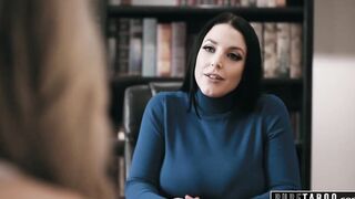 innocent taboo dyke therapist manipulates patients inside b. and switch sex