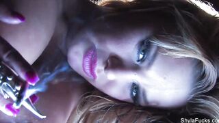 Shyla Stylez's Smoking Bondage