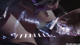 Shyla Stylez's Smoking Bondage