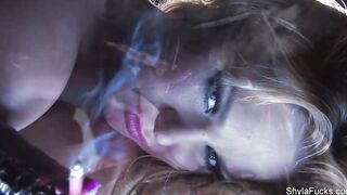 Shyla Stylez's Smoking Bondage
