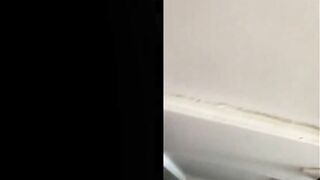 Caught her masturbating inside the bath-tub