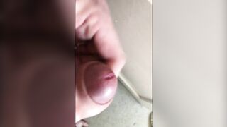 Caught her masturbating inside the bath-tub