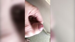 Caught her masturbating inside the bath-tub