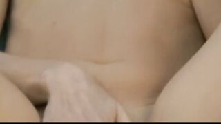 Good Young Slim Dark Hair Teenie Toy-fucks Soak Tight Vagina