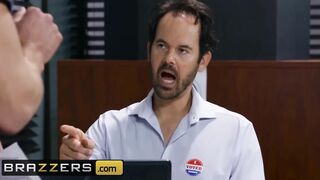 Brazzers - Big Titted Abigail Mac Cucks her Hubby