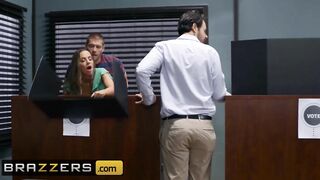 Brazzers - Big Titted Abigail Mac Cucks her Hubby