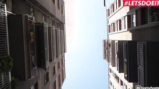 LUSTY HOSTEL - Pervert Panty Sniffer Fucks Curvy African Barely Legal