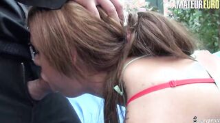 AMATEUREURO - French 18 Yo Is Ready To Got Her Snatch Fuck