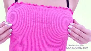 Thin Dark Hair is incredible sexy at sucking off penis point of view casting