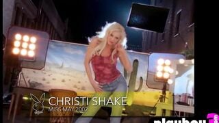 Huge melons blonde Nikki Leigh posed totally nude and showed her amazingly hot body