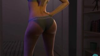 COLLEGE TIED #34 - An inlfuencer with gorgeous titties