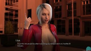 COLLEGE TIED #34 - An inlfuencer with gorgeous titties