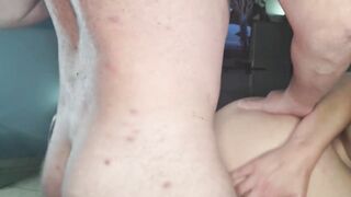Desi thot sucking off penis each time it comes out of my vagina | vagina to mouth interracial FFM three-way