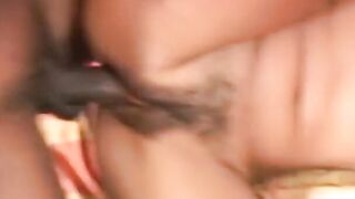 Nasty beauty loves getting her twat creampied after fucking