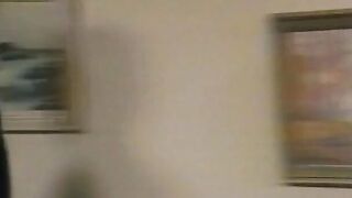 Classic dark hair bitch's pussy screwed and creampie while blonde