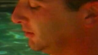 Vulgar dark haired has hardcore 3 way with a young