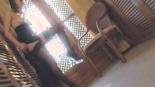 Bombshell hoe inside fishnets spreads her cunt while getting screwed